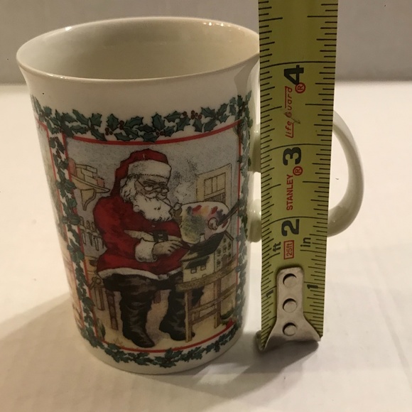 Set Of 2 “Merry Christmas” Mugs By Dunoon 4” Tall Made In Scotland - Picture 13 of 13